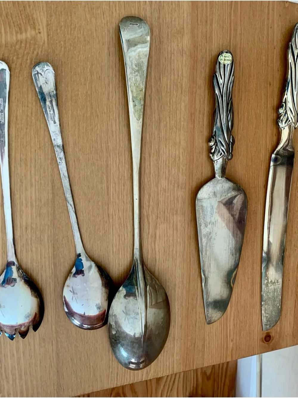 Silver Stainless Steel Serving Spoon - Home Dining